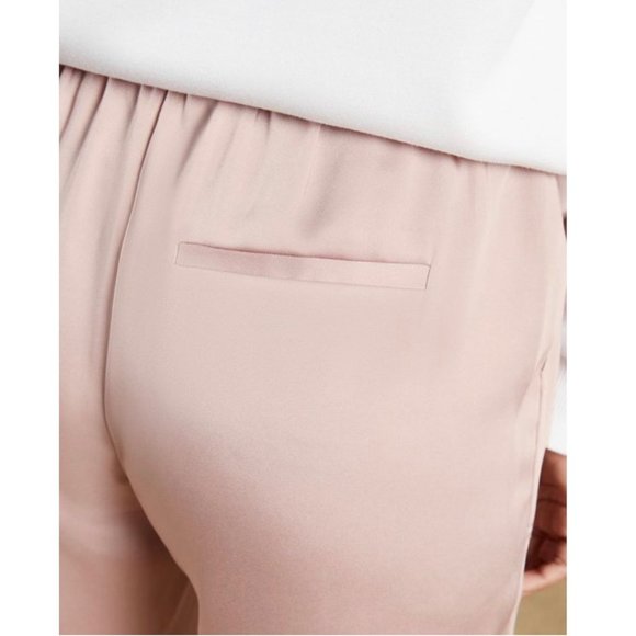 Ted Baker Womens 1 Toriyaa Utility Style Satin Jogger Pants Light Pink Size 4 - Picture 7 of 16